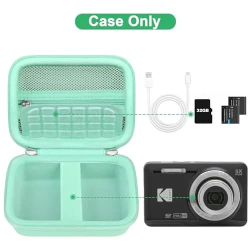 Canboc Camera Case for KODAK PIXPRO FZ55/ FZ45/ FZ53 16MP Digital Camera | Compact, Shockproof & Lightweight thumbnail 2