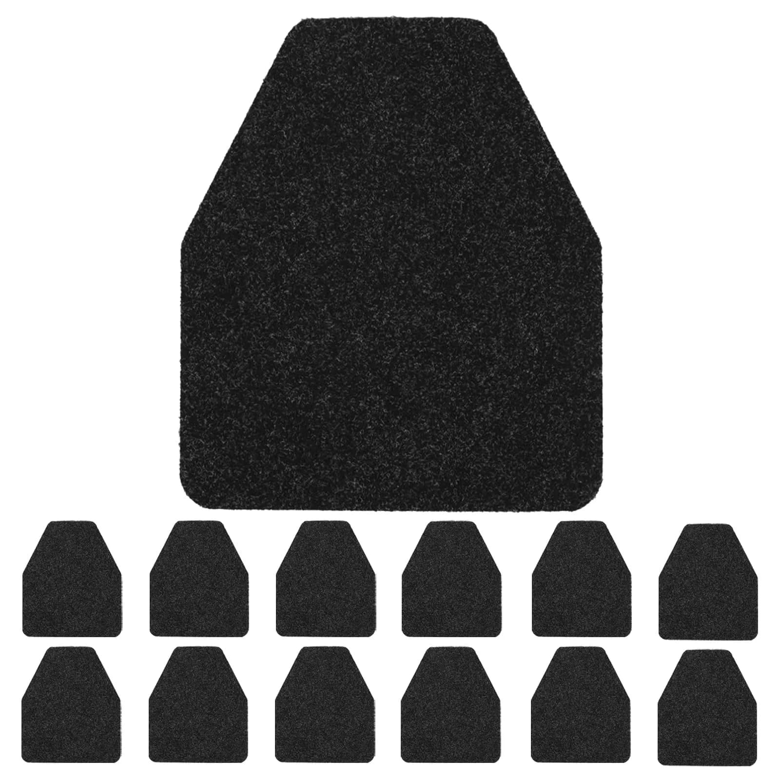 Adevar 12Pcs Urinal Mats for Men Bathroom 43.18cm x 51.81cm | Non-Slip Splash Protection
