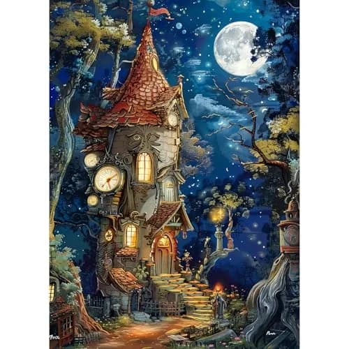 TangComplete Ancient Castle Jigsaw Puzzle 1000 Pieces 70cm x 50cm | Challenging Educational Toy thumbnail 1