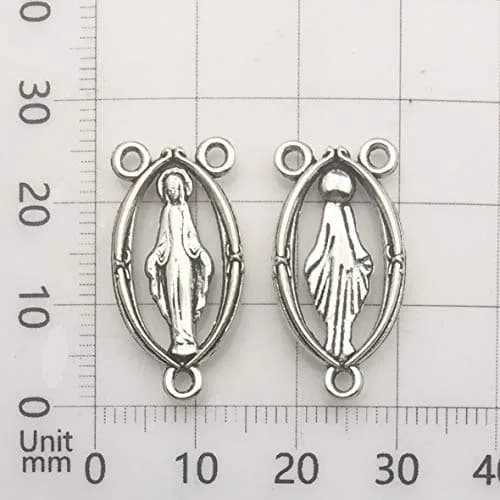 iloveDIYbeads 75pcs Cross Pendants Charms | Religious Theme, Alloy thumbnail 6