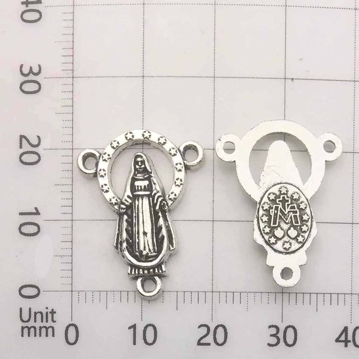 iloveDIYbeads 75pcs Cross Pendants Charms | Religious Theme, Alloy - view 9