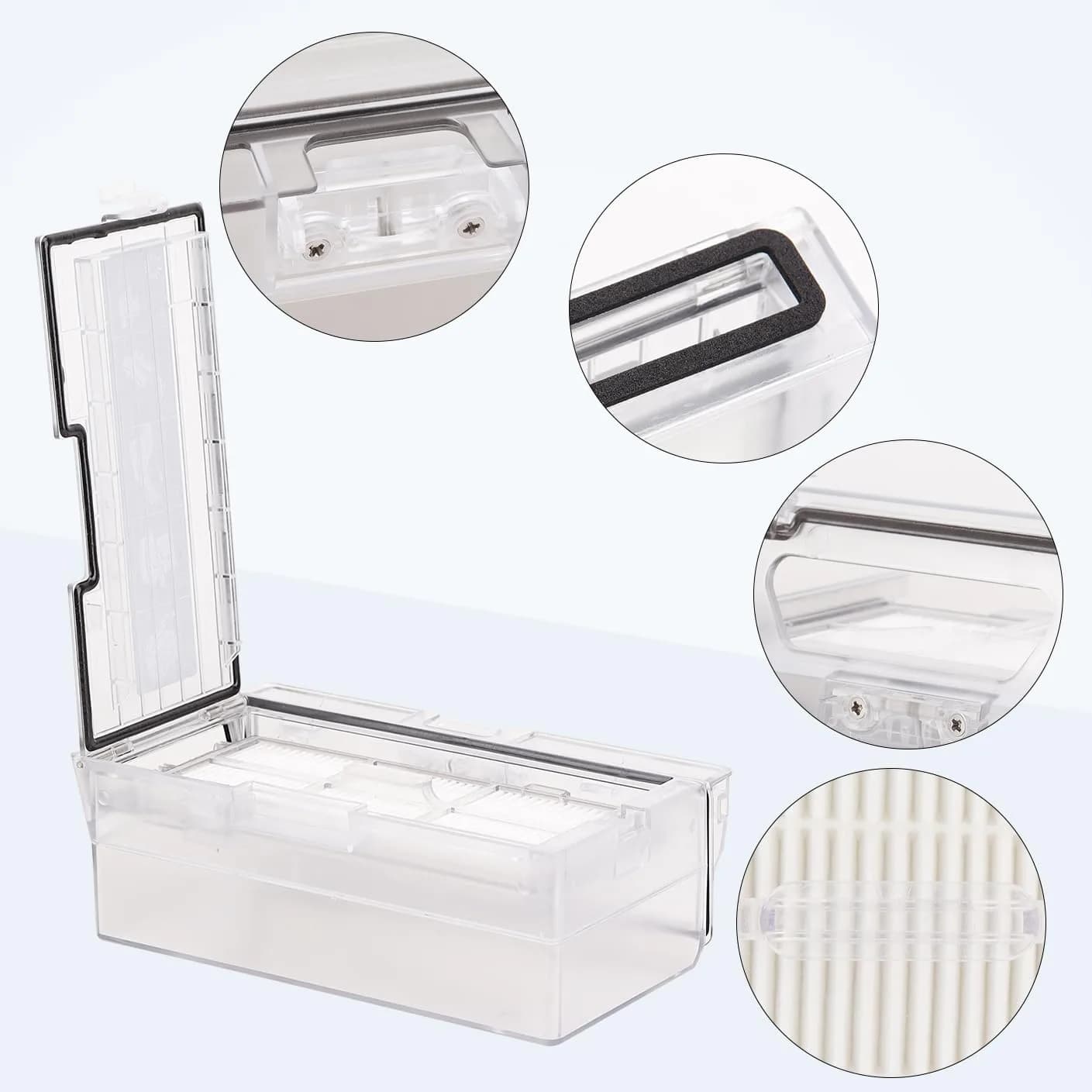 Sgizoku Dust Bin Box for Roborock S7 S70 S75 T7s Plus T7s Vacuum Cleaner | 1-Piece Replacement Part - view 5