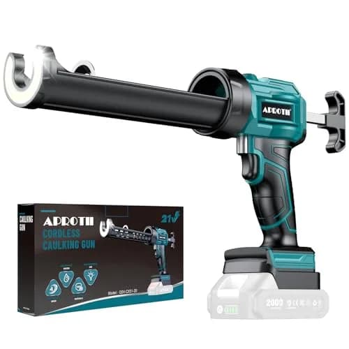 APROTII Electric Caulking Gun for Makita 18V Battery, 10 oz (283g) | 4-Speed Cordless Adhesive Applicator thumbnail 1