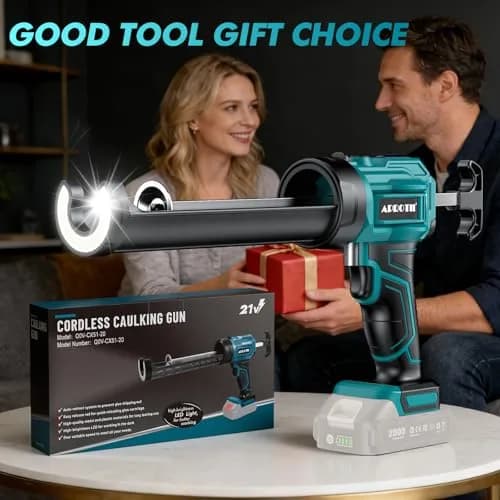 APROTII Electric Caulking Gun for Makita 18V Battery, 10 oz (283g) | 4-Speed Cordless Adhesive Applicator thumbnail 5