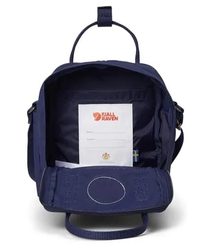 Fjällräven Kanken Sling - Compact Vinylon Fabric Crossbody Bag, Midnight Purple, One Size thumbnail 4