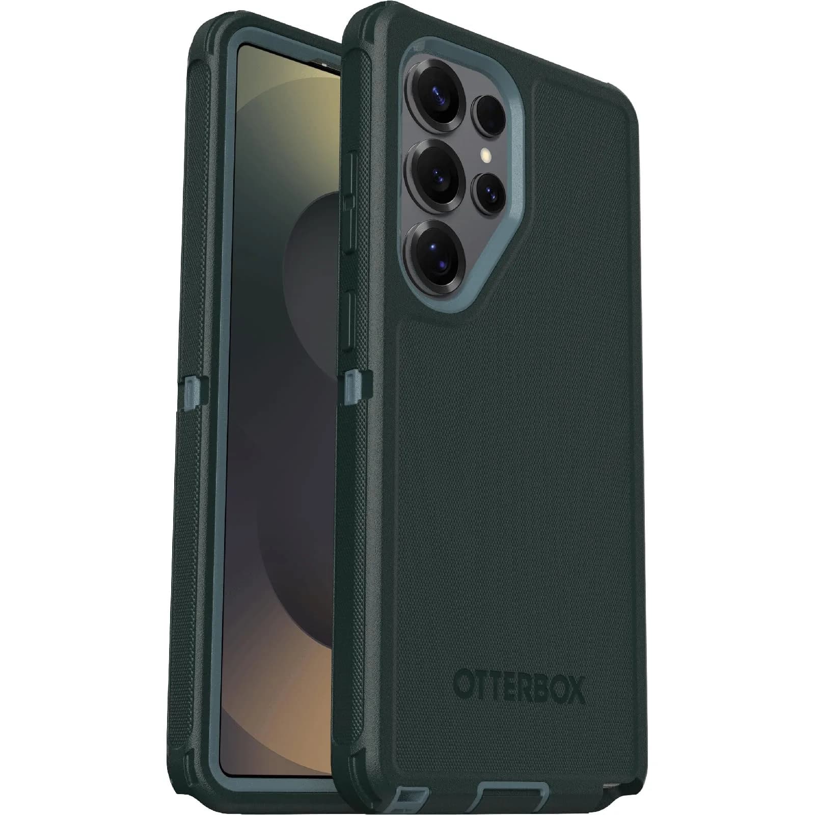 OtterBox Defender Series Case for Samsung Galaxy S25 Ultra - Violet Current (Purple & Pink) - Rugged & Durable | 18.3cm (7.2in) x 10.9cm (4.3in) x 1.8cm (0.7in) — Sagebrush Green / Samsung Galaxy S25 Ultra