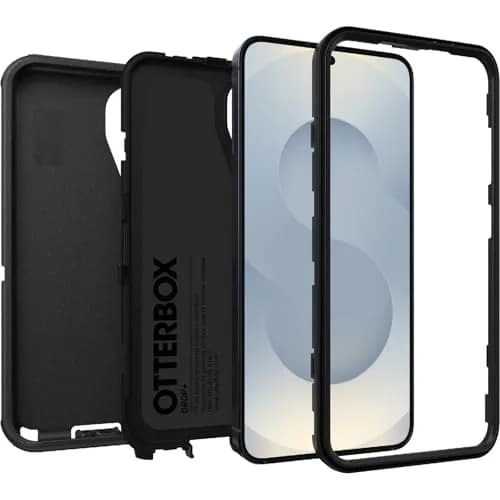 OtterBox Defender Series Case for Samsung Galaxy S25 & S24 - Black | Military-Grade Drop Protection thumbnail 3