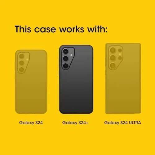 OtterBox Defender Series Case for Samsung Galaxy S25+ & S24+ | Black, 64.22 g (0.14 lbs) thumbnail 2