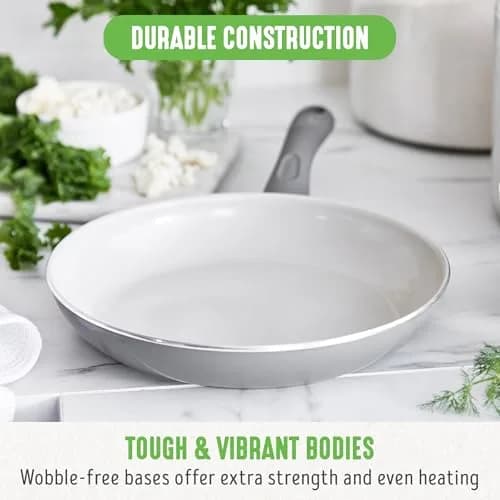 GreenLife Soft Grip 12-inch (30.5 cm) Frying Pan | Non-Toxic Ceramic Nonstick for Healthy Cooking thumbnail 3