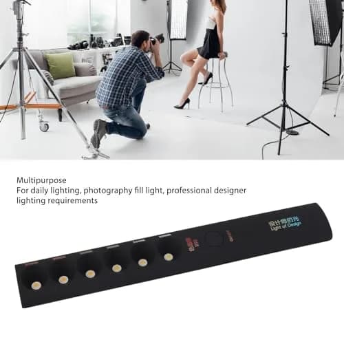Gsycle Portable Color Temperature Lamp Stick 2700K-6000K | Rechargeable LED Video Fill Light thumbnail 8