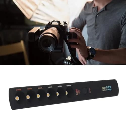 Gsycle Portable Color Temperature Lamp Stick 2700K-6000K | Rechargeable LED Video Fill Light thumbnail 9