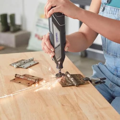 Dremel EZ406-02 EZ Lock Starter Kit with 10 Cut-Off Wheels & Mandrel | 38.1mm Working Diameter thumbnail 6