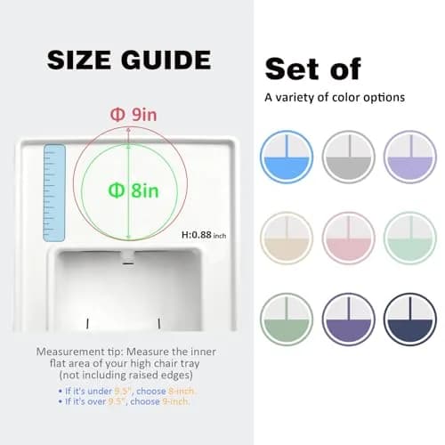 Bakpoco Stainless Steel Suction Plates for Toddlers 9" Divided Portion Control Snack Dishes with Silicone Suction Base, 4 Pack, Blue Green Purple Beige thumbnail 2