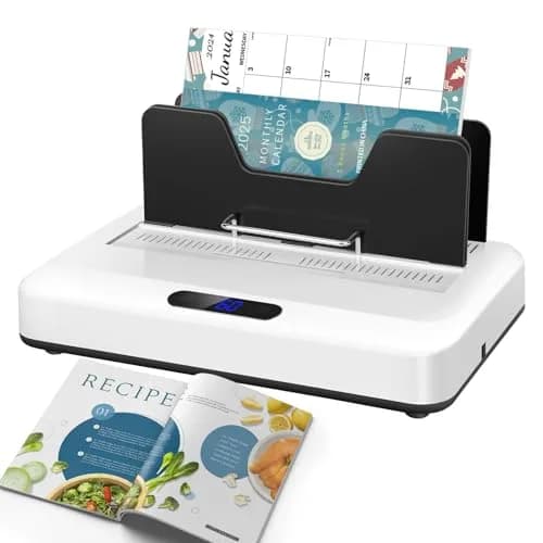 BEMPUS Thermal Binding Machine 500 Sheets | No Preheat Time, Digital Touch Panel, Air Cooling, 700W thumbnail 1