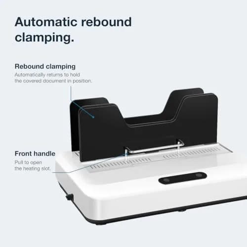BEMPUS Thermal Binding Machine 500 Sheets | No Preheat Time, Digital Touch Panel, Air Cooling, 700W thumbnail 6