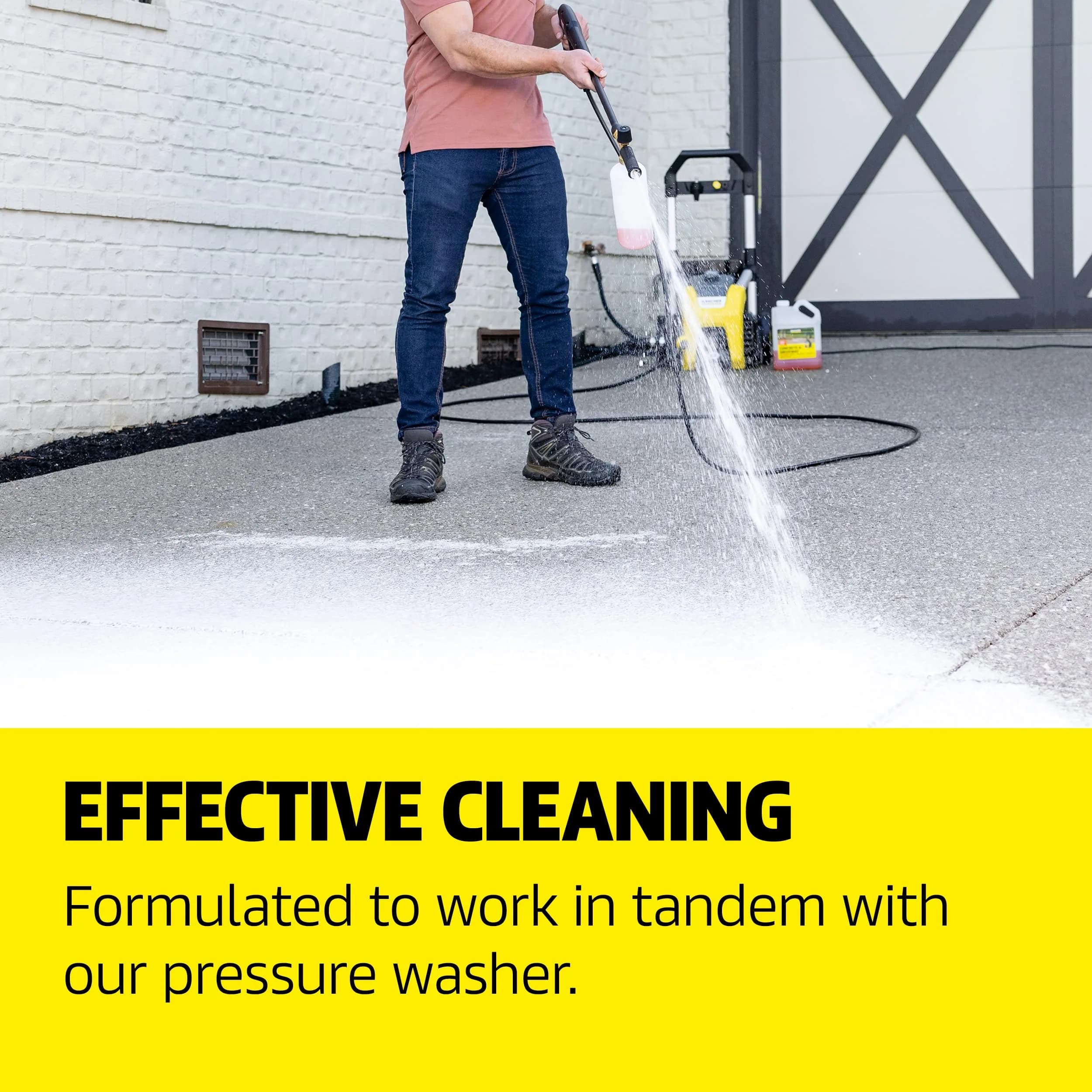 KÄRCHER Concrete & Driveway Cleaner 3.78 L (128 Fl Oz) | Removes Dirt & Grime - view 4