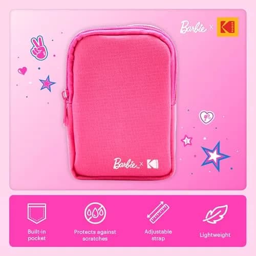 Kodak x Barbie Printomatic Instant Camera Deluxe Bundle with Case, Album & Zink Paper | 5MP Digital Instant Camera thumbnail 4