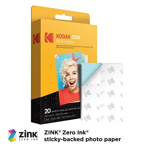 Kodak x Barbie Printomatic Instant Camera Deluxe Bundle with Case, Album & Zink Paper | 5MP Digital Instant Camera thumbnail 9