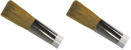 Bob Ross 1/2" Round Foliage Brush (Pack of 2) | Natural Bristle Artist Brush for Wet-on-Wet Technique thumbnail 1