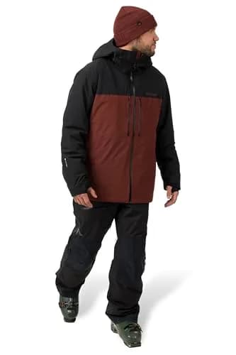 Flylow Men's Albert Insulated Waterproof Ski Jacket - Amaro/Black - S | Breathable, Light Insulation for Skiing & Backcountry thumbnail 2