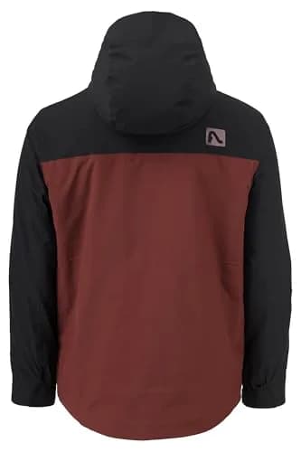 Flylow Men's Albert Insulated Waterproof Ski Jacket - Amaro/Black - S | Breathable, Light Insulation for Skiing & Backcountry thumbnail 3