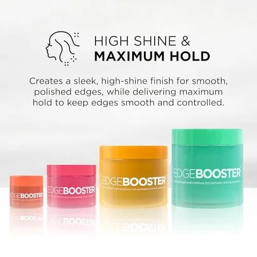 Style Factor Edge Booster Extra Strength & Moisture Rich Pomade | Strong Hold Gel for Thick & Coarse Hair | High Shine, Non-Greasy, 3.38 oz thumbnail 3