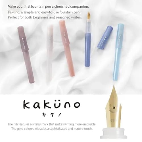 Pilot Fountain Pen Madoromi Color Series Light Blue | Fine Nib, Perfect for Beginners and Creative Expression thumbnail 6