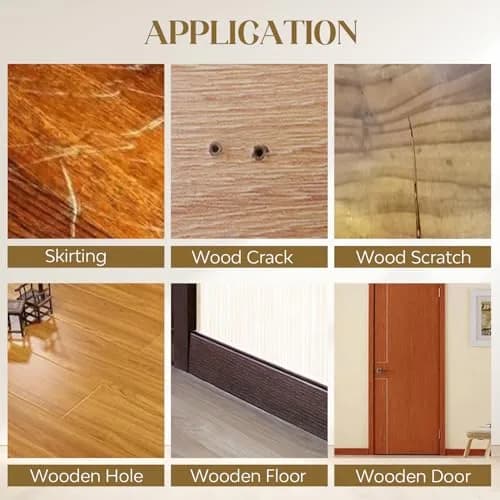 Uxney Wood Filler Sticks, 20 Colors Wood Repair Wax Crayons for Furniture, Floors, Cabinets, and More | Easy Touch-Up Kit thumbnail 7