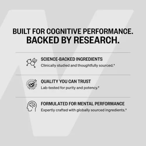 ONNIT Alpha Brain Nootropic Brain Supplement for Focus & Memory, 60 Count | Supports Cognitive Function thumbnail 4