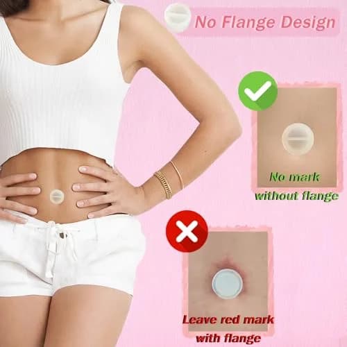 Josuyofo Belly Button Plug Post Tummy Tuck & Liposuction Recovery Shaper, Soft Silicone Navel Retainer (Transparent, 8-Pack) thumbnail 2