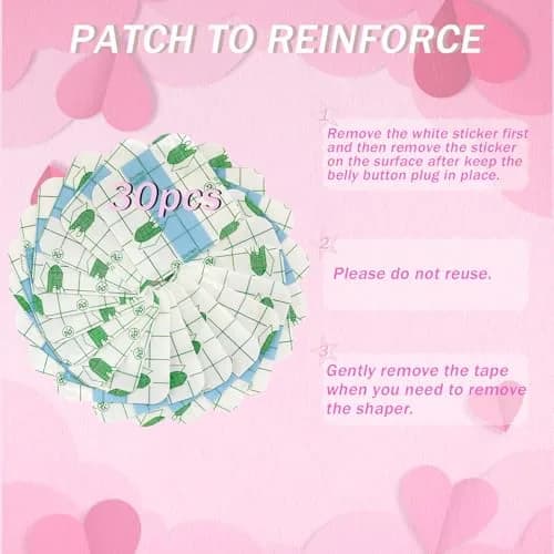 Josuyofo Belly Button Plug 8pcs Pink | Post-Surgery Support & Comfort (One Size) thumbnail 5
