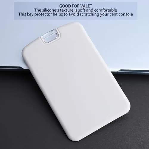 TANDRIVE Key Card Holder Case for Tesla Model Y Model 3 Cybertruck Rivian | Silicone & Plastic, 2 Pack thumbnail 3