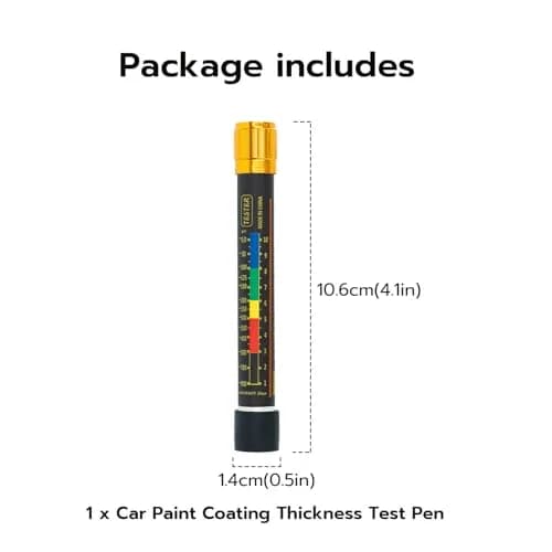 Mcbazel Paint Thickness Tester Meter Gauge, Magnetic Car Paint Coating, Waterproof Damage Detector, Used Car Inspection Tool thumbnail 7