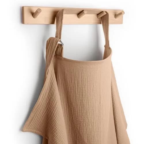 Comfy Cubs Muslin Nursing Cover Cedar | Soft & Breathable 100% Muslin Cotton for Breastfeeding thumbnail 1