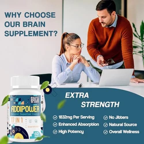 Sapotax 17-in-1 Brain Supplement for Memory & Focus | Nootropic with Herbal Extracts, Vitamins & Amino Acids (120 Tablets) thumbnail 6
