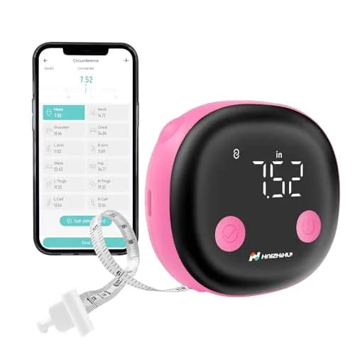 HAIZHIHUI Body Tape Measure Bluetooth Digital with LED Type-C | Accurate Body Data thumbnail 1