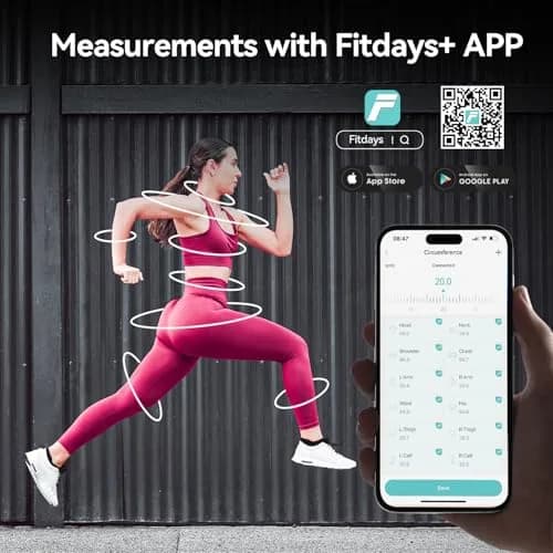HAIZHIHUI Body Tape Measure Bluetooth Digital with LED Type-C | Accurate Body Data thumbnail 4