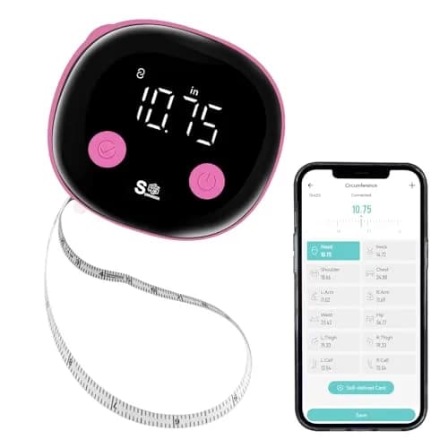 HAIZHIHUI Body Tape Measure Bluetooth Digital with LED Type-C | Accurate Body Data thumbnail 2