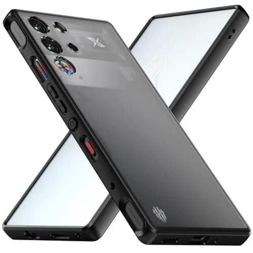 Foluu Slim Fit Case for ZTE Nubia Red Magic 10 Pro/Pro+ 2024 | Translucent Matte PC Back & TPU Bumper Protective Case thumbnail 8