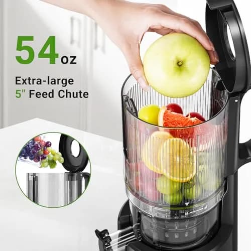AAOBOSI Slow Cold Press Juicer Machine 54oz | 7-Stage Masticating Technology for Nutrient-Rich Juice thumbnail 2