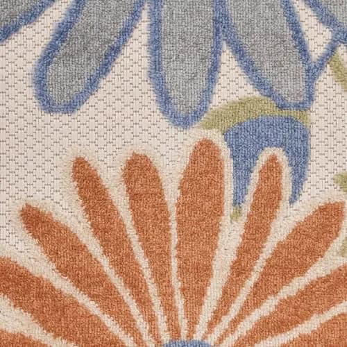 Nourison Area Rug 9' x 12' Beige Multicolor | Easy Clean, Non Shedding thumbnail 8