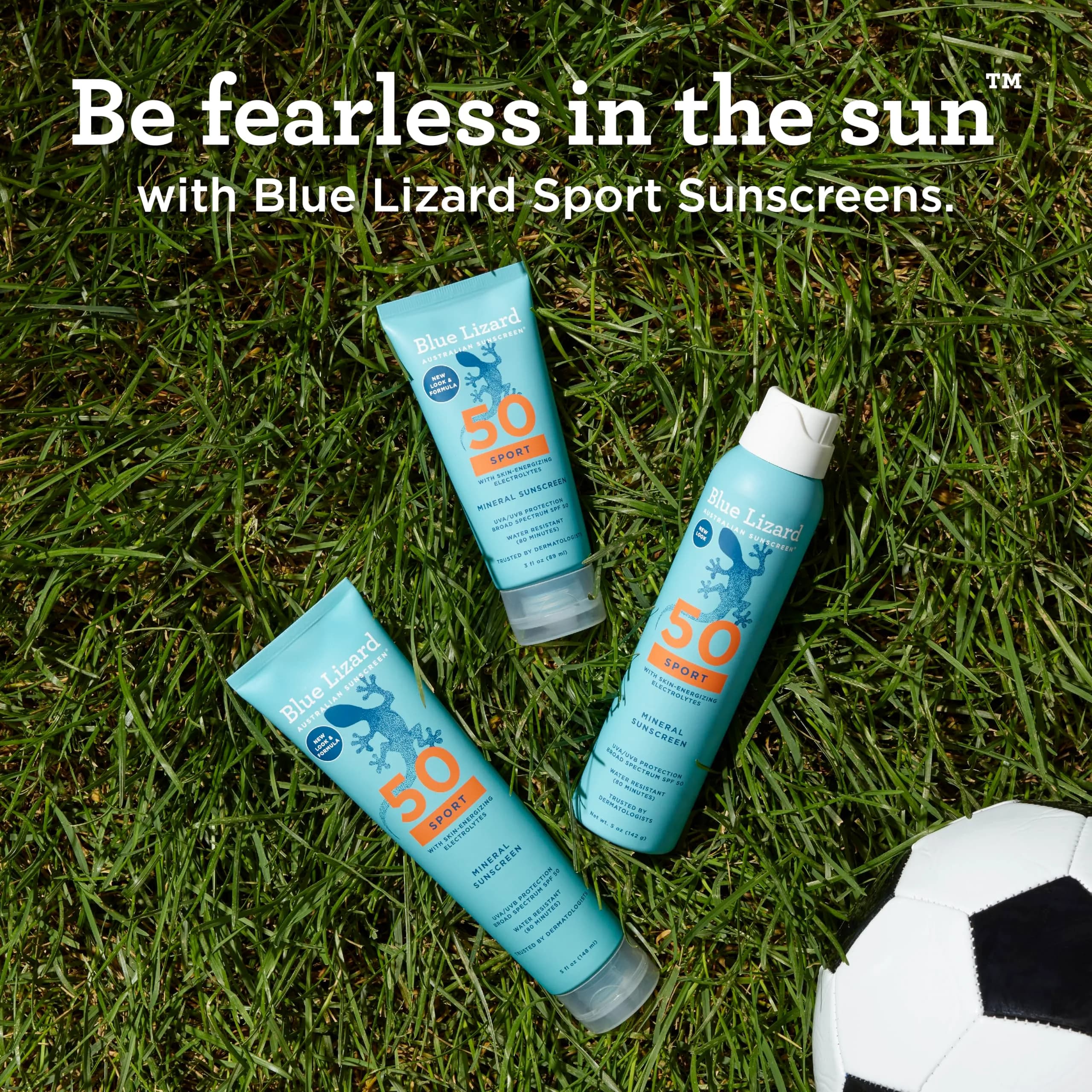 Blue Lizard Sport Mineral SPF 50 Lotion, Fragrance-Free, Vegan, 5 fl oz (148 ml) | Mineral Sunscreen for Athletes - view 7
