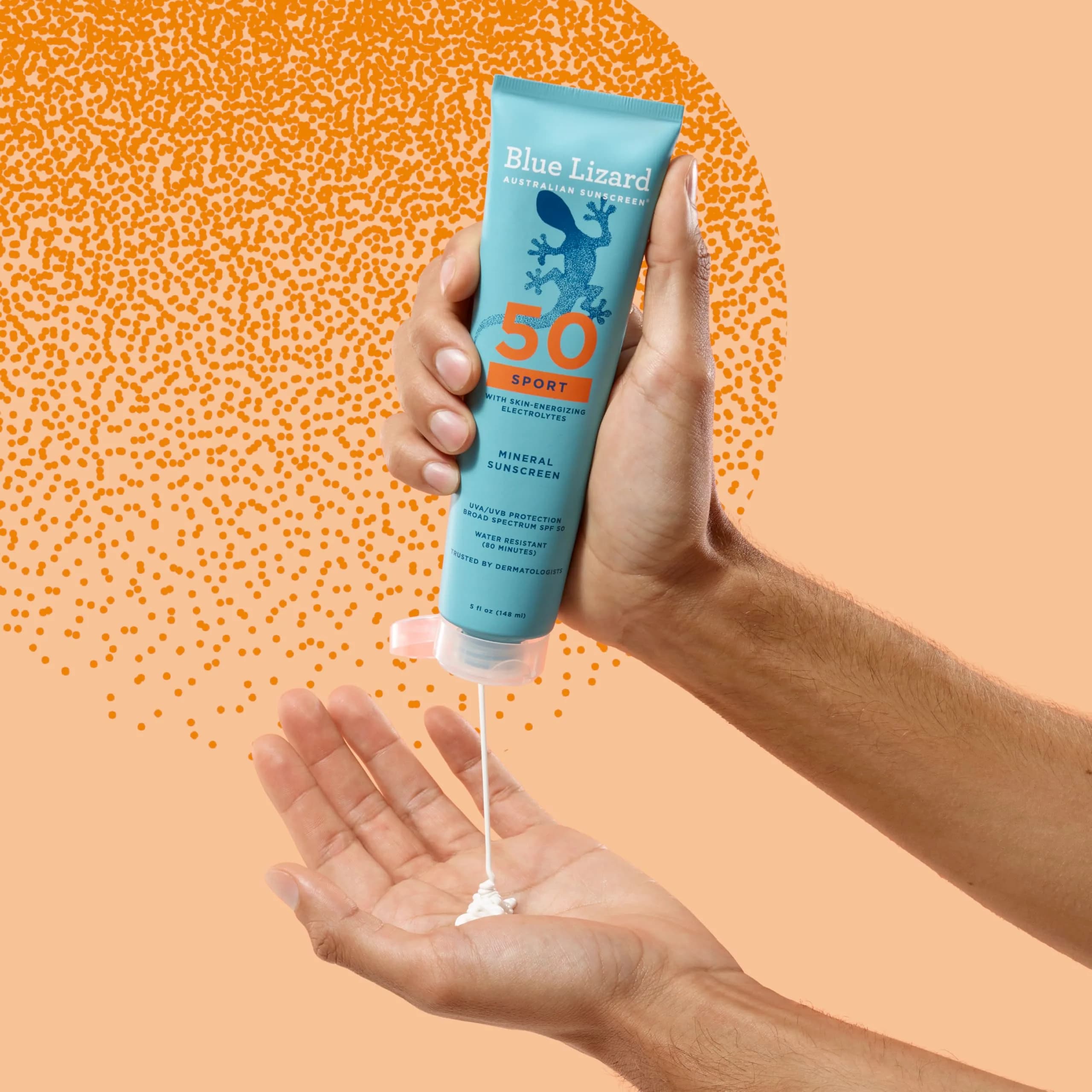 Blue Lizard Sport Mineral SPF 50 Lotion, Fragrance-Free, Vegan, 5 fl oz (148 ml) | Mineral Sunscreen for Athletes - view 9