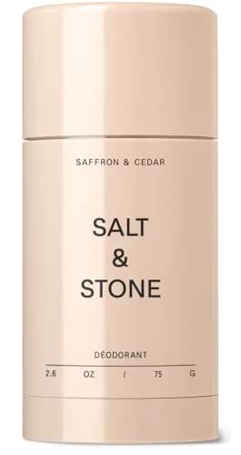 Salt & Stone Aluminum-Free Deodorant Saffron & Cedar 73.7g (2.6 oz) | Natural Odor Protection thumbnail 1