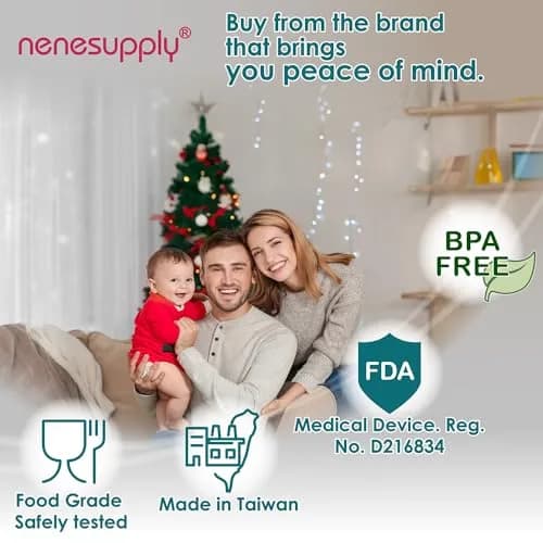 NENESUPPLY Duckbill Valves for Elvie Stride, Momcozy, Spectra CaraCup | 6 Count Green thumbnail 6