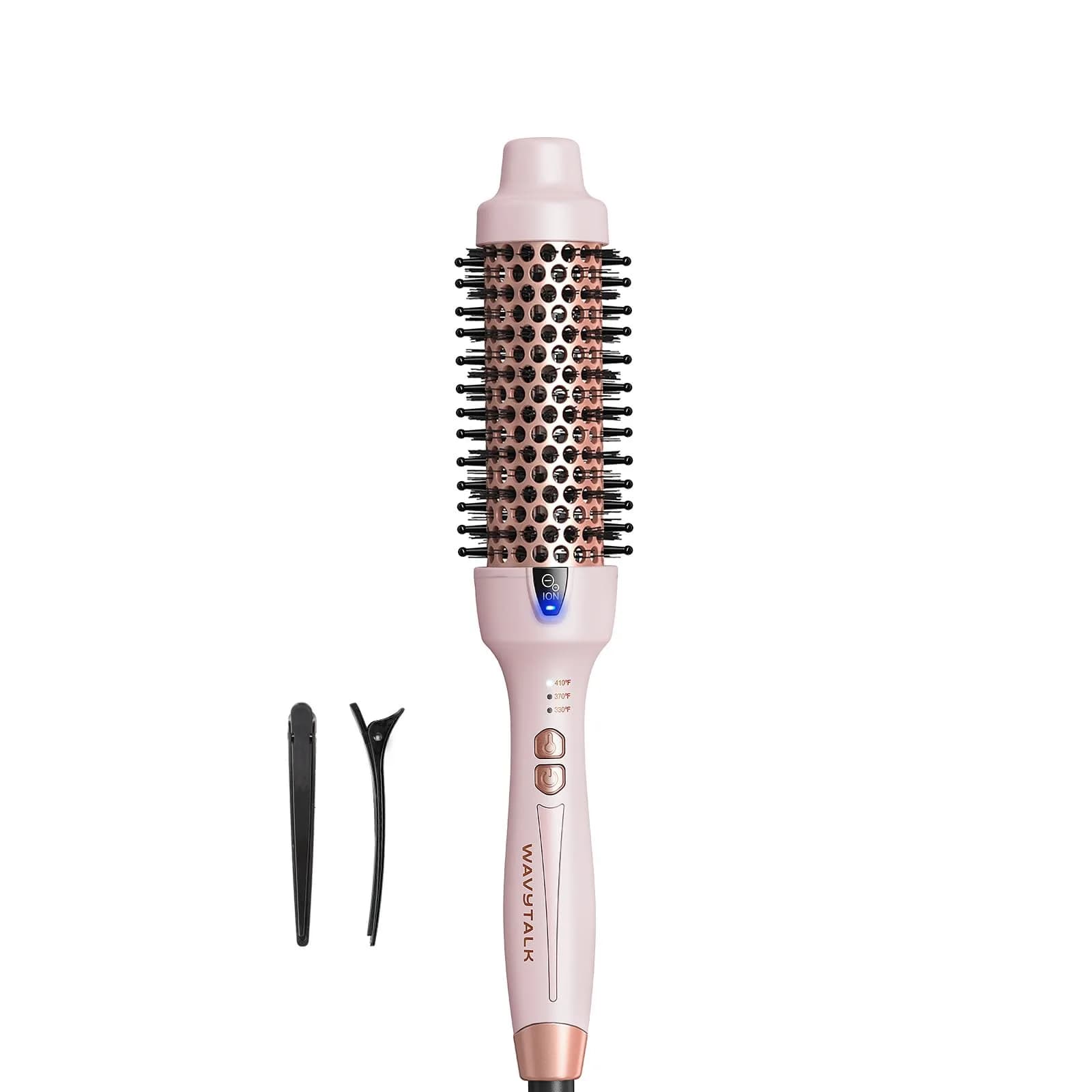 wavytalk Thermal Brush Blowout Express 1.5" Ionic Heated Round Brush | Salon-Quality Voluminous Blowouts — Millennial Pink