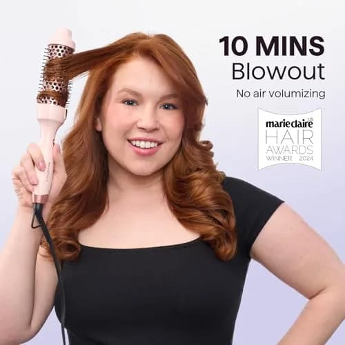 wavytalk Thermal Brush Blowout Express 1.5" Ionic Heated Round Brush | Salon-Quality Voluminous Blowouts thumbnail 8