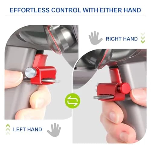 LANMU Trigger Lock for Dyson V15 V11 V10 V8 V7 V6 Cordless Vacuum Cleaner | Finger Pain Relief for Long Cleaning Sessions thumbnail 3