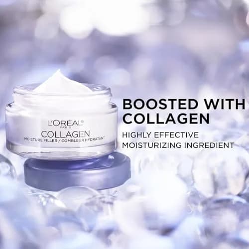 L'Oreal Paris Collagen Moisture Filler Face Cream 94.4g (3.4 Oz) | Hydrates for 48 Hours thumbnail 5