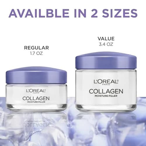 L'Oreal Paris Collagen Moisture Filler Face Cream 94.4g (3.4 Oz) | Hydrates for 48 Hours thumbnail 7